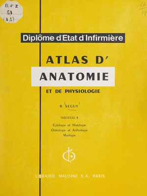 cover image of Atlas d'anatomie et de physiologie, 1